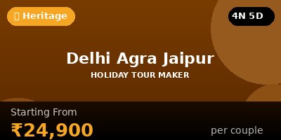 Delhi Agra Jaipur Tour Packages 4 Night 5 Days