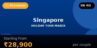 Singapore Tour Packages 3 Night 4 Days